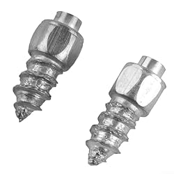 Besttoolifes Tornillos de rosca de 9 mm, picos de ...: Juego de 100 tachuelas: juego completo de 100 pernos de acero atornillados, cada uno de 9 mm, diseñado para motocicletas, bicicletas, ATV, coches y camiones para mejorar la tracción en invierno o preparar una carrera Construcción de acero fiable: hec...