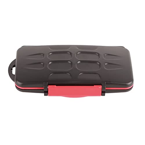 Premium watertight Memory Card Holder Case, Memory Card Holder Case, Shockproof Storage Box for 12 Cards, dusty and Water Proof