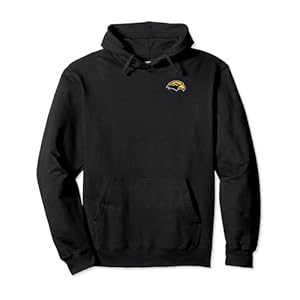 Southern Mississippi Golden Eagles Left Chest Icon Black Pullover Hoodie