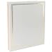 Jumbo 11.75x14 Beige Page Scrapbook 100 Pages (50 Sheets), White