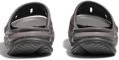 Hoka Unisex Ora Recovery Slide 3 Sandal, Grey/Grey, 5 US Men Review | Image 5