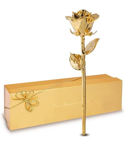 Real 24K Gold Rose