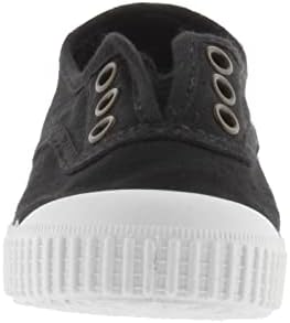 victoria Unisex Kids’ Inglesa Lona Tintada Punt. Low-Top Sneakers Shoes, Black (10 Negro), 33 | Image 1