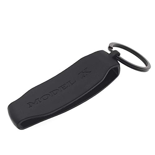 sciuU Vervangende siliconen sleutelhanger sleutelhanger voor Tesla Model X Model S sleutelhanger cover - Afbeelding 5