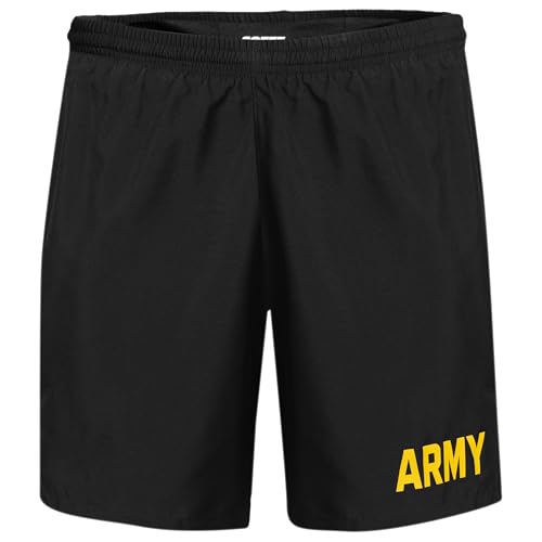 Soffe Mens Army PT Short Black XX-Large