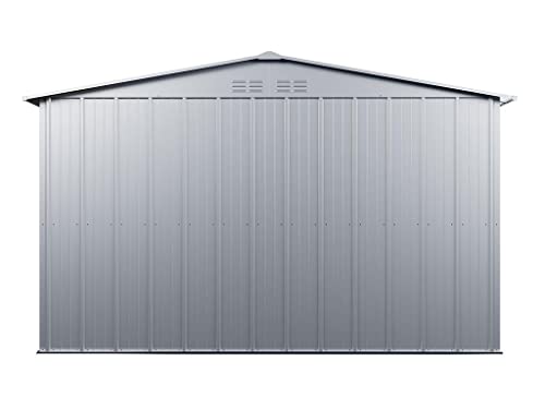 Vente-unique Gartenhaus Gerätehaus - Stahl - 9,92 m² - Linus – Bild 5