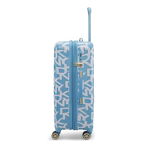 Image of DKNY Deco Signature Range Blue Color 24 inch Medium Trolley