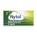 Nytol Herbal Simply Sleep One A Night Tablets - Herbal Remedy with Natural Active Ingredients Used to aid Sleep - 21 Count (Pack of 1)