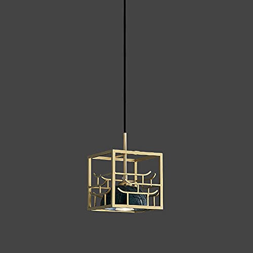 Luminaire suspendu en marbre pour éclairage chic de salle à manger