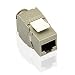 Produktbild VALUE Kat.6A Keystone, RJ-45, geschirmt, werkzeuglos, SLIM