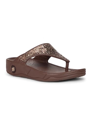 Image of Bata Women KAFI Brown Sandals
