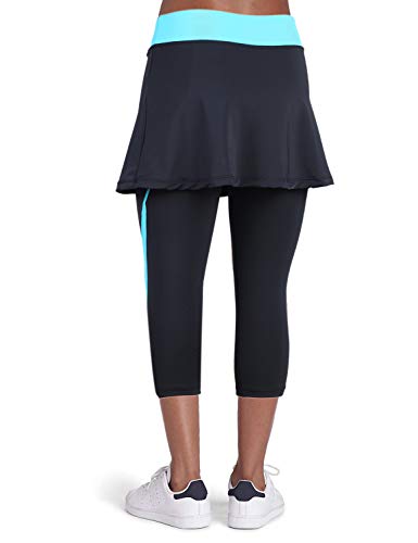 Image of ANIVIVO Skirted Legging for Women, Yoga Legging with Skirts &Women Tennis Leggings Clothes Pockets