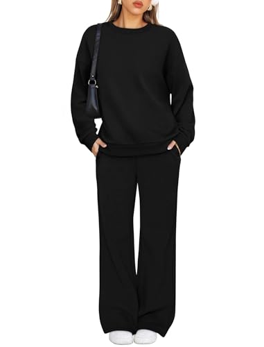XIEERDUO Sweatsuits Women 2 Piece Outfit Matching Lounge Sets Fall Outfits 2025 Fashion Clothing Crewneck Track Suits2