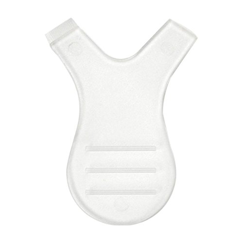UEB 1pcs Bigodino per Ciglia Silicone Pad in Silicone per Ciglia Riutilizzabile Spazzola a Forma di Y per Pulizia Ciglia e Ciglia Innesti Strumenti di Estensione Ciglia