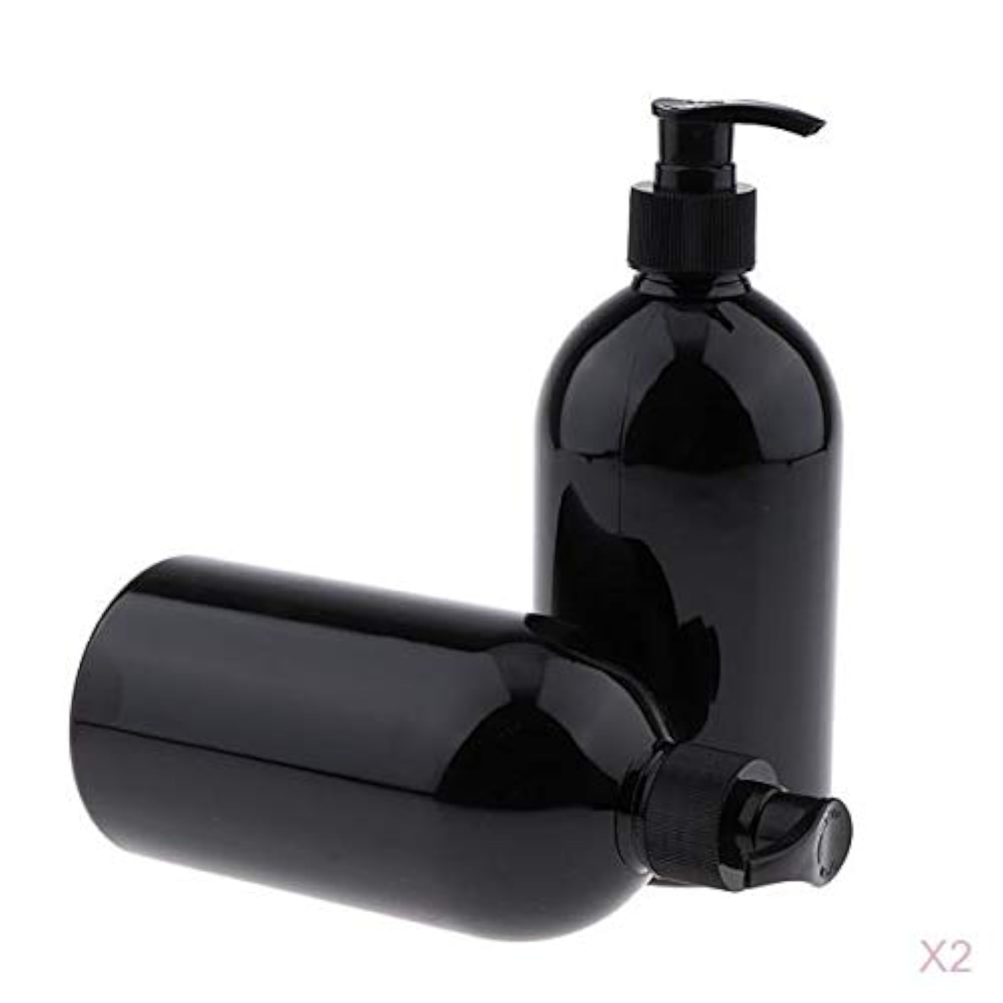 4x500mL Empty Lotion Dispenser Bottles Pump Refillable