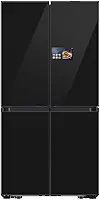Samsung Geladeira French Door Bespoke AI RM90F com Tela AI Home Black Charcoal 658L - 127V