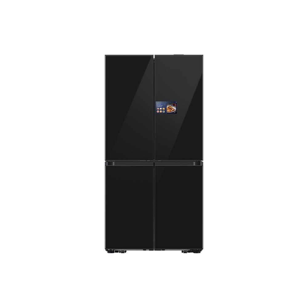 Samsung Geladeira French Door Bespoke AI RM90F com Tela AI Home Black Charcoal 658L - 127V