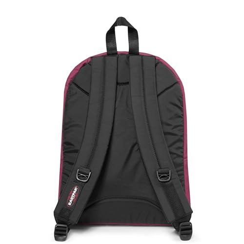 Image of EASTPAK Pinnacle - 38L Everyday Backpack with Dual Compartments, Organizer Front Pocket, Padded Back Panel & Shoulder Straps, Wine Burgundy