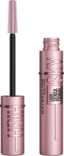 Maybelline Mascara, Lash Sensational Sky High Volumizing Thickening, Black