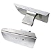 A Pair Drywall Corner Tool,Inner Outer Wall Corner Trowel Plastering Tool Perfect 90 Degree Right Angle when Mudding Drywall Plastering Around the Groove