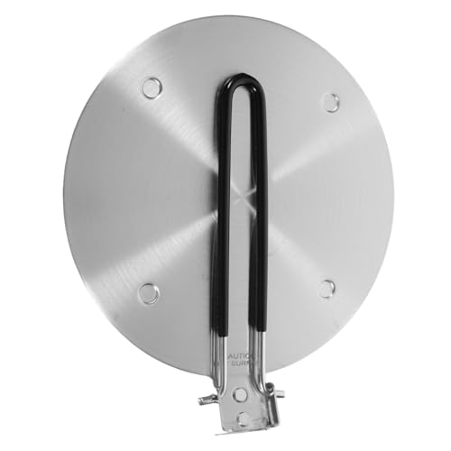 Garneck Stainless Steel Induction Cooker Insulation Pad Even Heat Distribution Diffuser Plate for Cooktop Converter Gas Stove