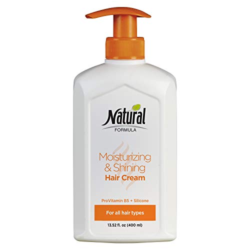 Natural Formula Moisturizing & Styling Hair Cream Silicon for All Hair Types 400 ml