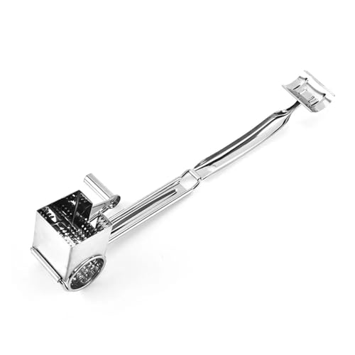 Rallador Giratorio de Acero Inoxidable para Queso y Chocolate miniatura 6