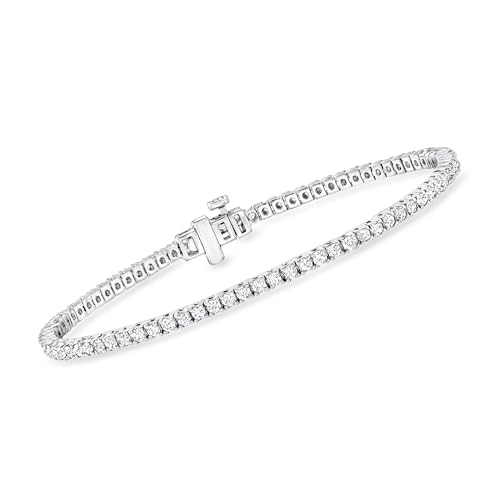 Ross-Simons 2.00 ct. t.w. Lab-Grown Diamond Tennis Bracelet in Sterling Silver