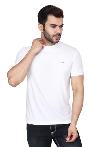Image of EXCELLO Men's 100% Pure Cotton T-Shirt || Super Soft, Breathable, Premium Material.