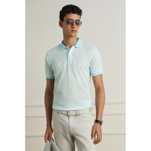 Image of Van Heusen Premium Polo T-Shirt for Men | Quick Dry | Comfort Fit | Breathable Fabric
