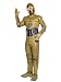 Rubie's Unisex-Adult's Star Wars Classic C-3PO Costume, As As Shown, Standard