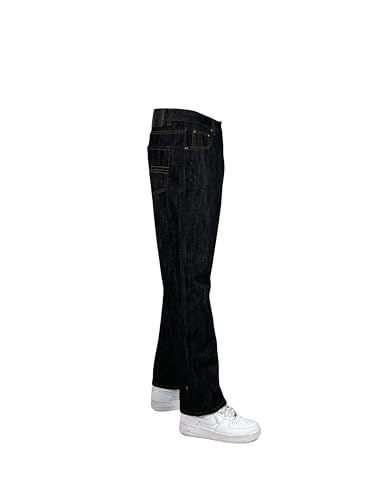 Access Men's Relaxed Fit Raw Denim Pants3