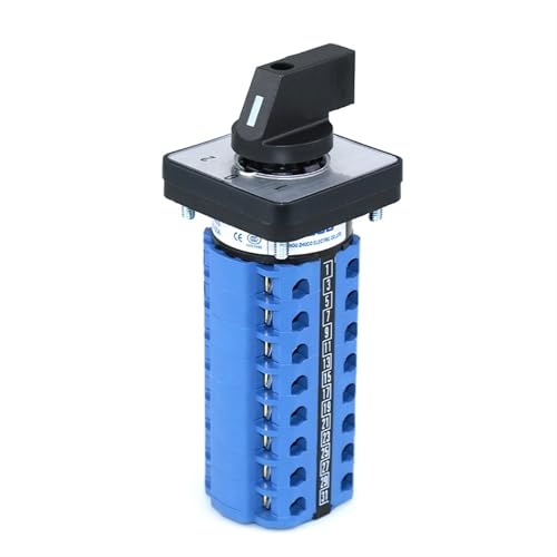Interrupteur rotatif 3 positions pour commande moteur et inversion de source en atelier - 5