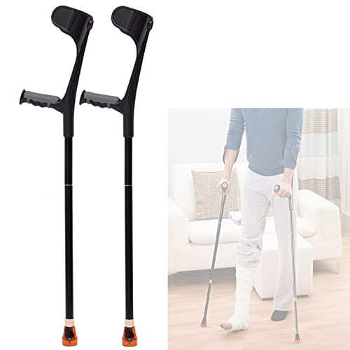 Buy Motion Forearm Crutches, 1 Pair Hands Free Crutches Adult, Folding