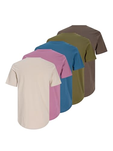 JACK & JONES Jprblabrody Tee Ss Crew Neck 5Pk Mp Noos – Ansicht 6