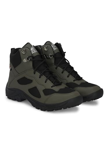 Image of Leo Men's Waterproof Non-Slip Lightweight Outdoor High Top Ankle Boots For Men