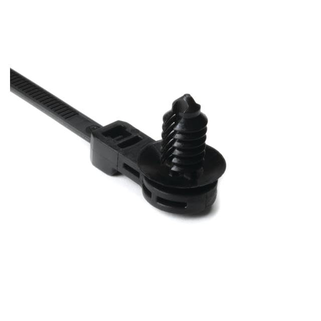 Hellerman Tyton 157-00145 Standard, Locking Black Cable Tie 1.97" (50.00mm) 0.201" (5.10mm) 50 lbs (22.68 kg) - Quantity 4000