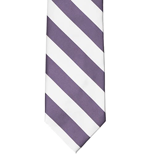 Image of tiemart Men's Striped Tie Standard Length