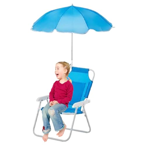 Silla de playa para - Silla de playa con parasoles | Asiento plegable plegable para pesca, jardín, piscina, picnic al aire libre