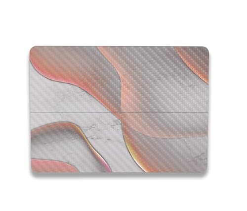 Image of MightySkins Carbon Fiber Skin Compatible with Microsoft Surface Laptop Studio 2 (2023) Full Wrap Kit - Bubble Marble | Protective, Durable Textured Carbon Fiber Finish | Made in The USA