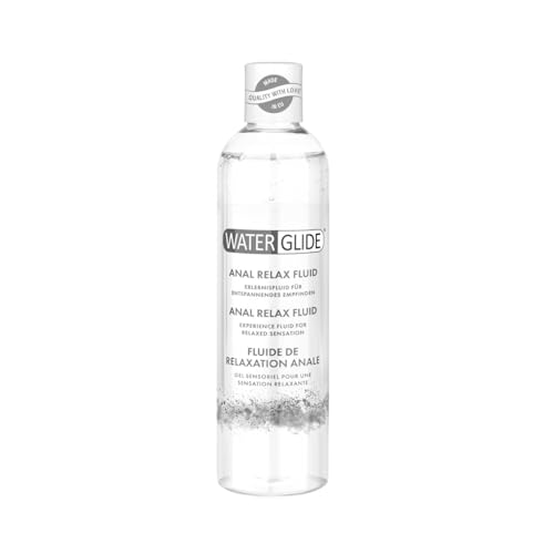 Gleitgel Analverkehr Waterglide, Anal-Gleitmittel 'Anal Relax Fluid' für schmerzfreien Spaß entspanntes Empfinden intensiven Analsex, 100ml