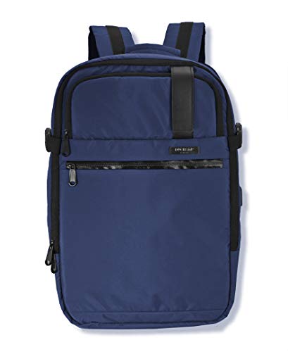 Duchamp Getaway Expandable Carry-On Backpack Suitcase (Navy)