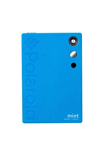 Image of Polaroid Mint Instant Print Digital Camera (Blue), Prints on Zink 2x3 Sticky-Backed Photo Paper