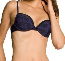 TriumphOriginal Triumph BeeDees Beautiful Day Underwired Bra 3245 Dark Blue 80 °C