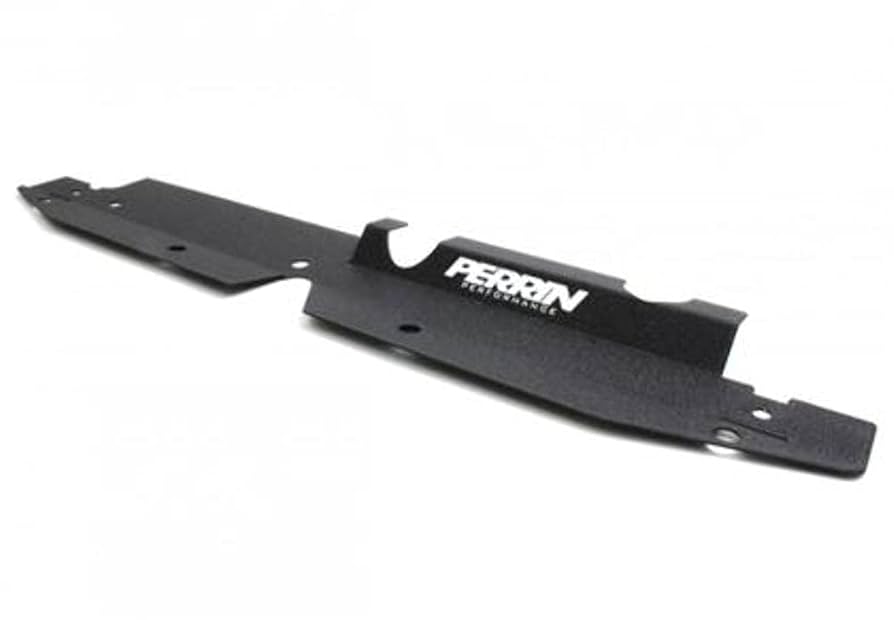 PERRIN ラジエーターシュラウド VAB 黒 Perrin Radiator Shroud (Black) for 2002-2007 Subaru WRX