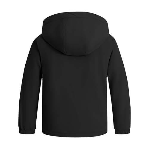 wantdo Girls Winter Coat Waterproof Windbreaker Snow Ski Jacket Warm Thick Rain Coats Kids Jacket with Removable Hood2