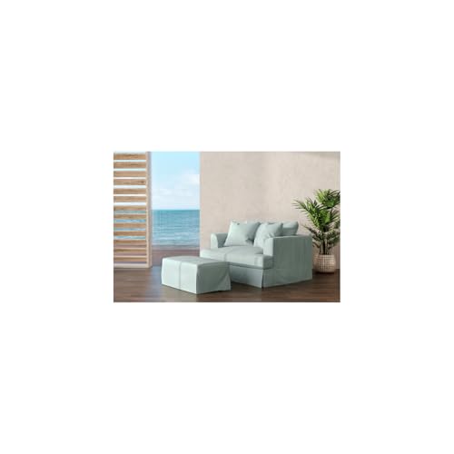 Sillón Plegable Tela Azul Ocean miniatura 5