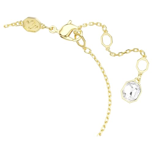 Swarovski Idyllia bracelet, Mixed cuts, Flower, Multicolored, Gold-tone finish3