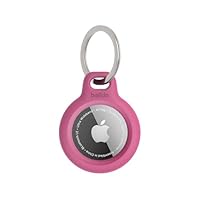 belkin Custodia per AirTag con anello portachiavi (Secure Holder, guscio protettivo antigraffio per...