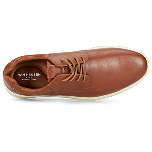 Van Heusen Men's Rayan Oxford Shoes, Cognac, 8 #TOP1